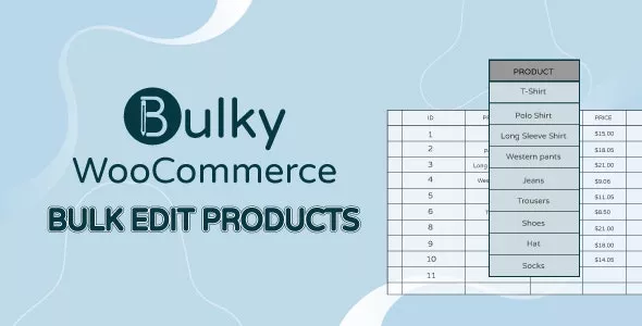 Bulky v1.2.8 - WooCommerce Bulk Edit Products, Orders, Coupons