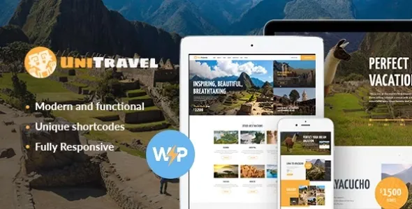 UniTravel v1.3.0 - Travel Agency & Tourism Bureau WordPress Theme