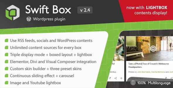 Swift Box v2.41 - Wordpress Contents Slider and Viewer