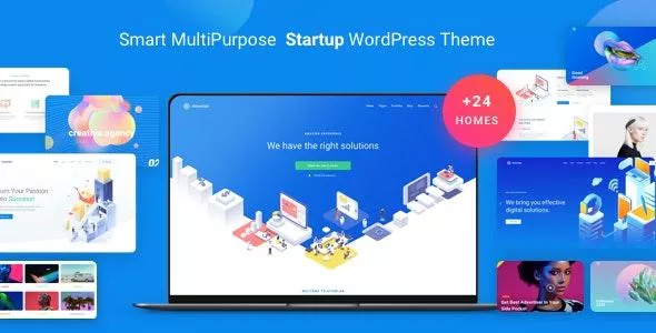 Atomlab v2.1.2 - Startup Landing Page WordPress Theme