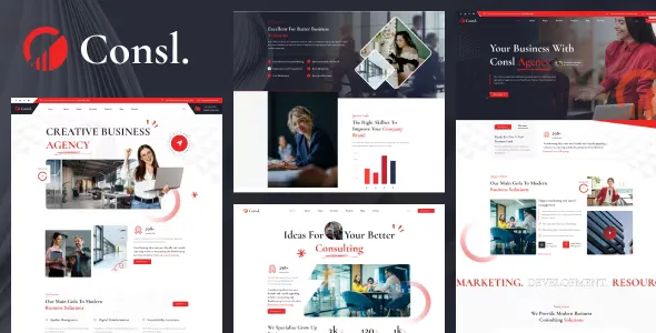 Consl - Consulting Business HTML5 Template