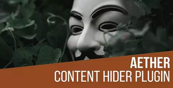 Aether v1.2.0 - Content Hider Plugin for WordPress