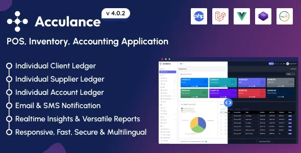 Acculance v4.0.2 - POS, Inventory, Accounting Application
