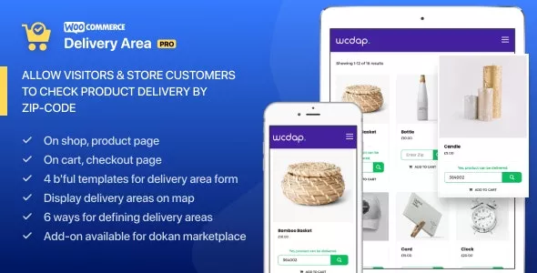 WooCommerce Delivery Area Pro v2.2.4