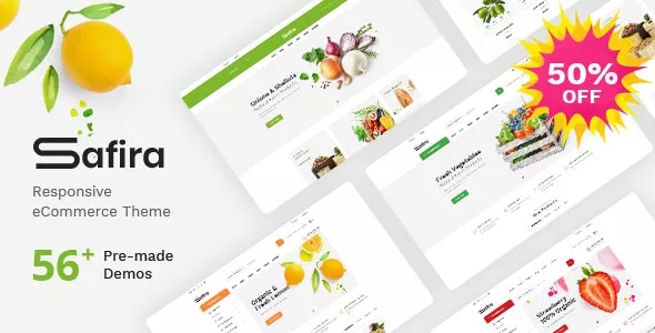 Safira v1.1.3 - Responsive OpenCart Theme (Included Color Swatches)