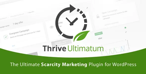 Thrive Ultimatum v3.15 - Ultimate Scarcity Marketing Plugin