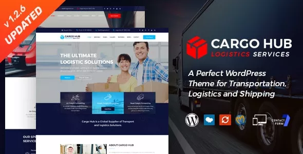 Cargo HUB v1.2.8 - Transportation and Logistics WordPress Theme