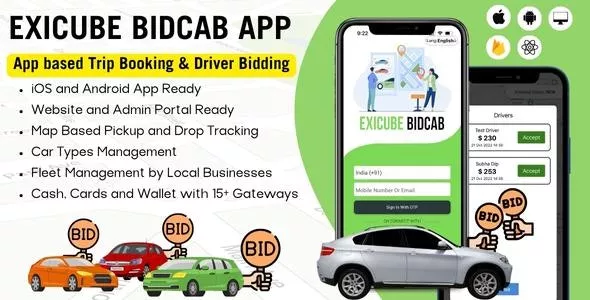Exicube BidCab App v3.5.0