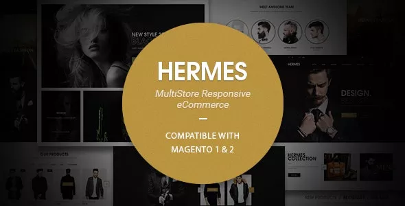 Hermes v1.4 - Multi-Purpose Premium Responsive Magento 2 & 1 Theme