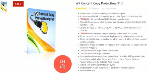 WP Content Copy Protection & No Right Click Pro v15.0