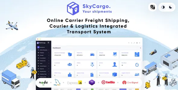 SkyCargo - An Integrated Transportation System for Freight Shipping, Courier Services, and Logistics