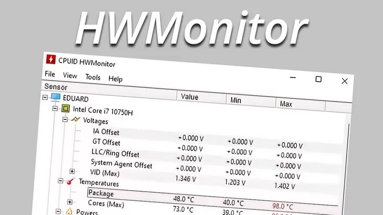 HWMonitor Pro 1.49.0 Portable