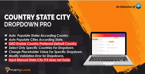 Country State City Dropdown Pro v5.7