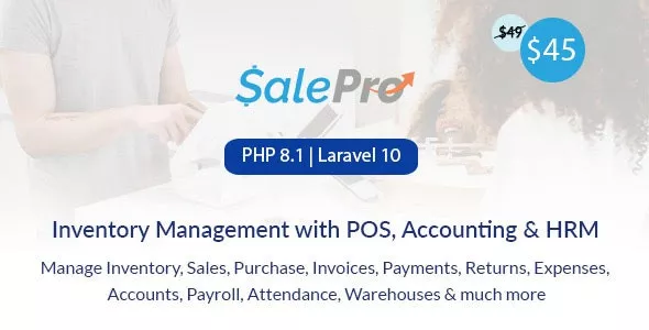SalePro v4.2.0 - POS, Inventory Management System, HRM & Accounting