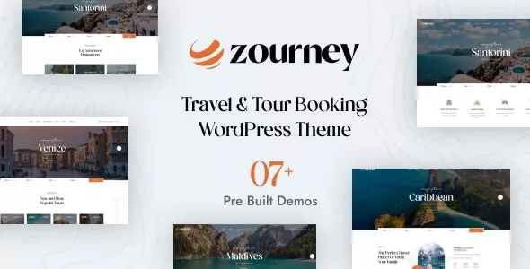 Zourney v1.2.2 - Travel Tour Booking WordPress Theme