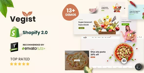 Vegist v1.14 - The Vegetables, Supermarket & Organic Food eCommerce Shopify Theme