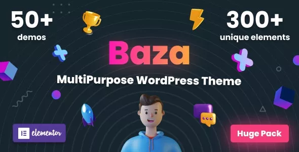 Baza v1.25 - Creative Multipurpose WordPress Theme