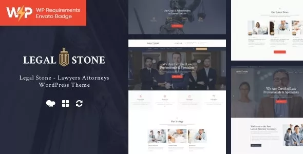 Legal Stone v1.2.2 - Lawyers & Attorneys WordPress Theme