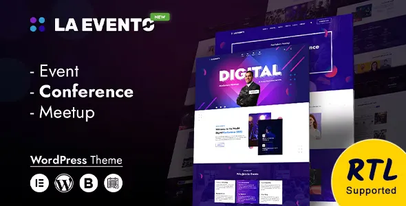 La Evento v1.2.0 - An Organized Event WordPress Theme