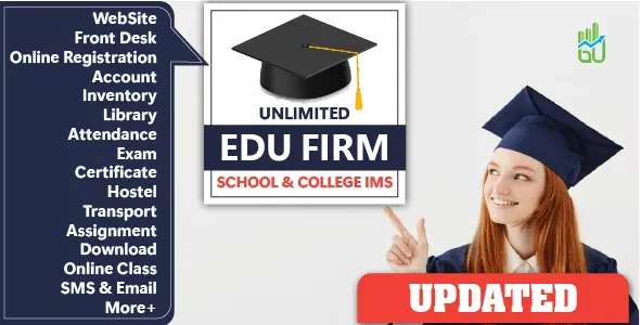 Unlimited Edu Firm School & College Information Management System Update Nov 23