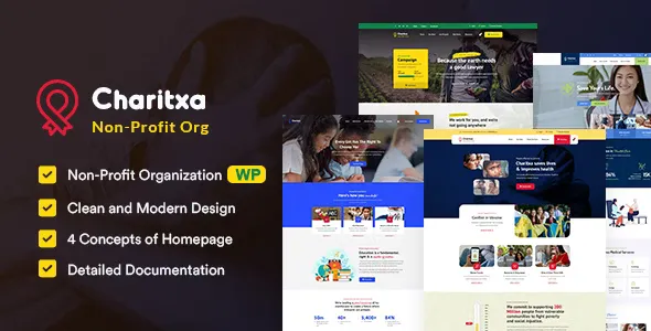 Charitxa - Multipurpose Nonprofit WordPress Theme
