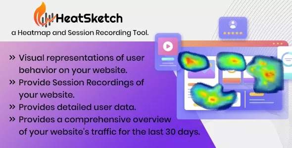 HeatSketch v2.9 - Heatmap and Session Recording Tool (SaaS Platform)