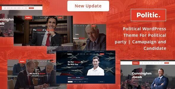 Politic v3.3.6 - Political WordPress Theme