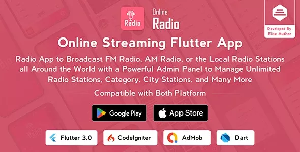Radio Online v1.0.5 - Flutter Full App