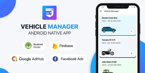 Vehicle Manager with PHP Backend - Android (Kotlin) v1.6