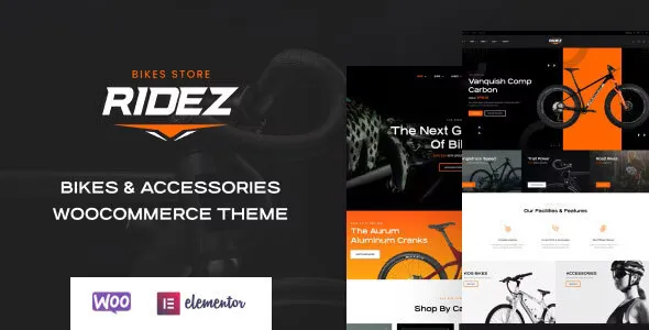 Ridez v1.0.10 - Bike Shop Elementor WordPress Theme