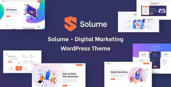 Solume v1.0.4 - Digital Marketing WordPress Theme