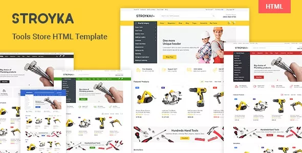 Stroyka v1.14.0 - Tools Store HTML Template