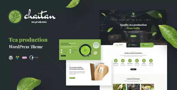 Chaitan v1.2.5 - Tea Production Company & Organic Store WordPress Theme