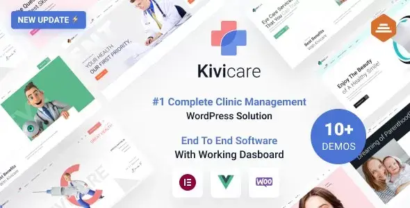 KiviCare v2.2.2 - Medical Clinic & Patient Management WordPress Solution