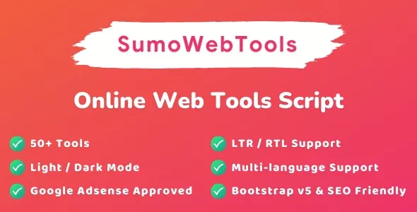 SumoWebTools v2.0.1 - Online Web Tools Script