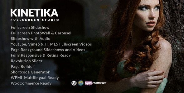 Kinetika v6.5.9 - Fullscreen Photography Theme