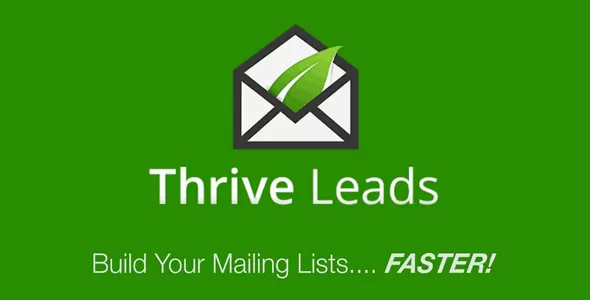 Thrive Leads v3.15 - Ultimate List Building Plugin for WordPress