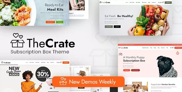 TheCrate v1.5 - WooCommerce Subscription Box Theme