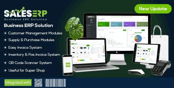 SalesERP v10.0 - Business ERP Solution / Product / Shop / Company Management