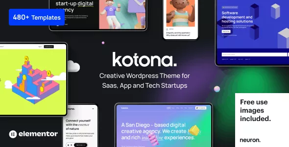 Kotona - Software and App Landing Page Theme