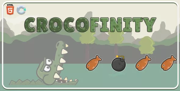Crocofinity - HTML5 Casual Game