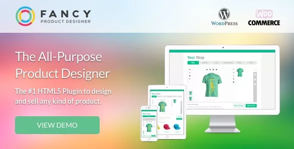 Fancy Product Designer v6.1.6 - WooCommerce WordPress