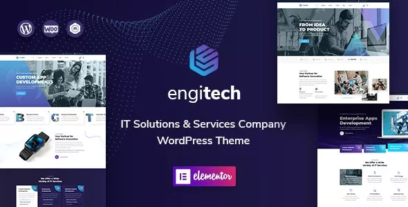 Engitech v1.8.2 - IT Solutions & Services WordPress Theme