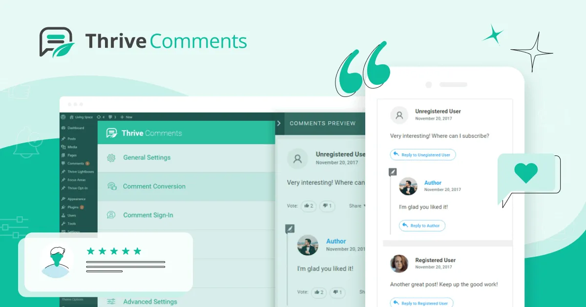 Thrive Comments v2.29 - Superior Comments Plugin for WordPress