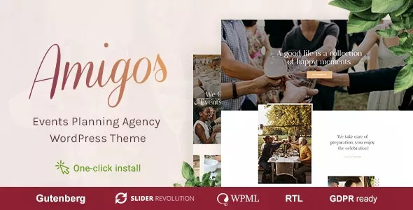 Amigos v1.1.0 - Party & Celebration Event Agency
