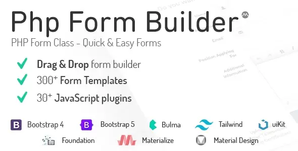 PHP Form Builder v5.2.1