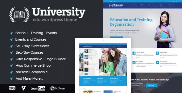 University v2.1.4.6 - Education, Event and Course Theme