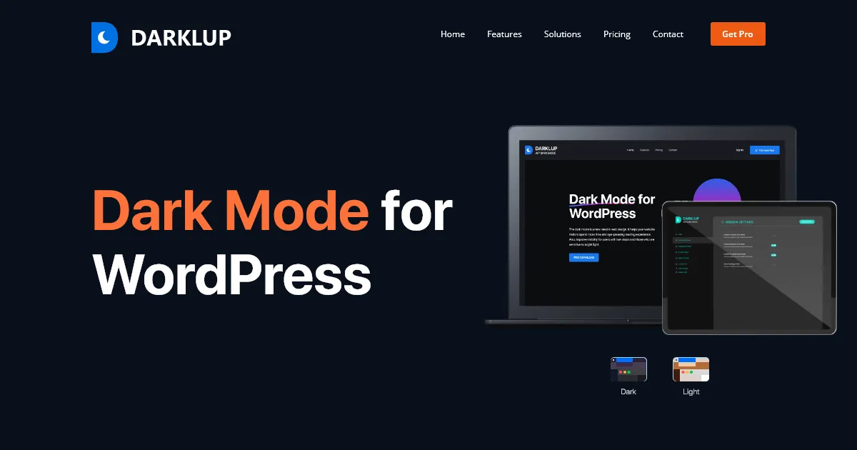 DarkLup v3.2.4 - Smartest Dark Mode Plugin for WordPress