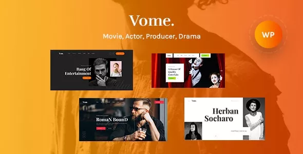 Vome v1.0.7 - Multipurpose Film Studio Movie Production WordPress Theme