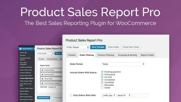 Product Sales Report Pro for WooCommerce v2.2.43